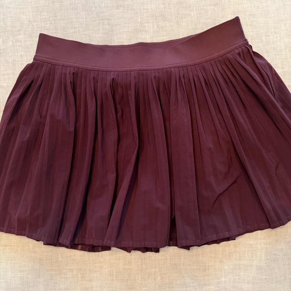 Lululemon Varsity High-Rise Pleated Tennis Skirt - Goodnight Plum